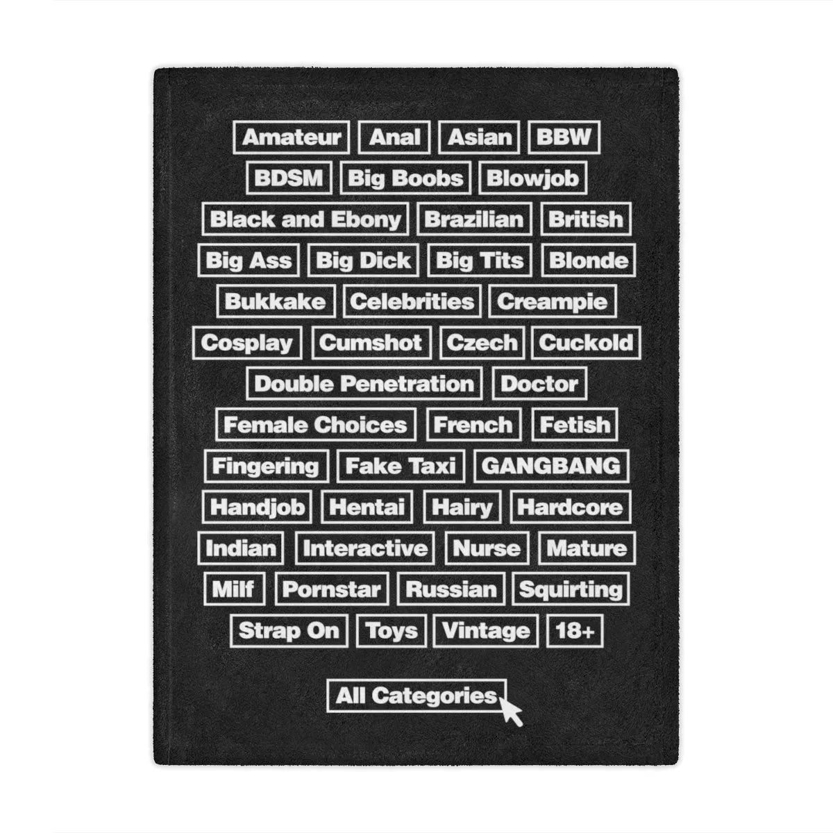 Soft and Luxurious All Search Categories Blanket
