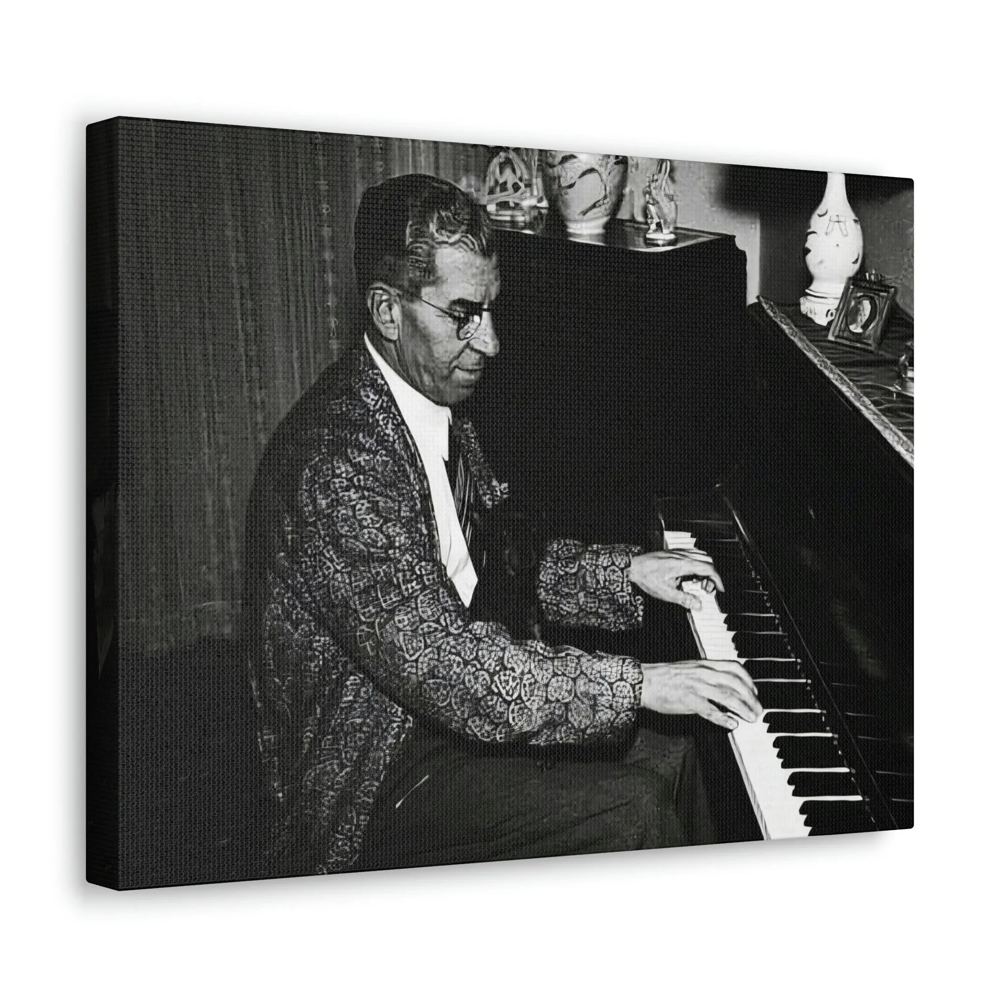 Charles Lucky Luciano Mobster Canvas Gallery Wraps