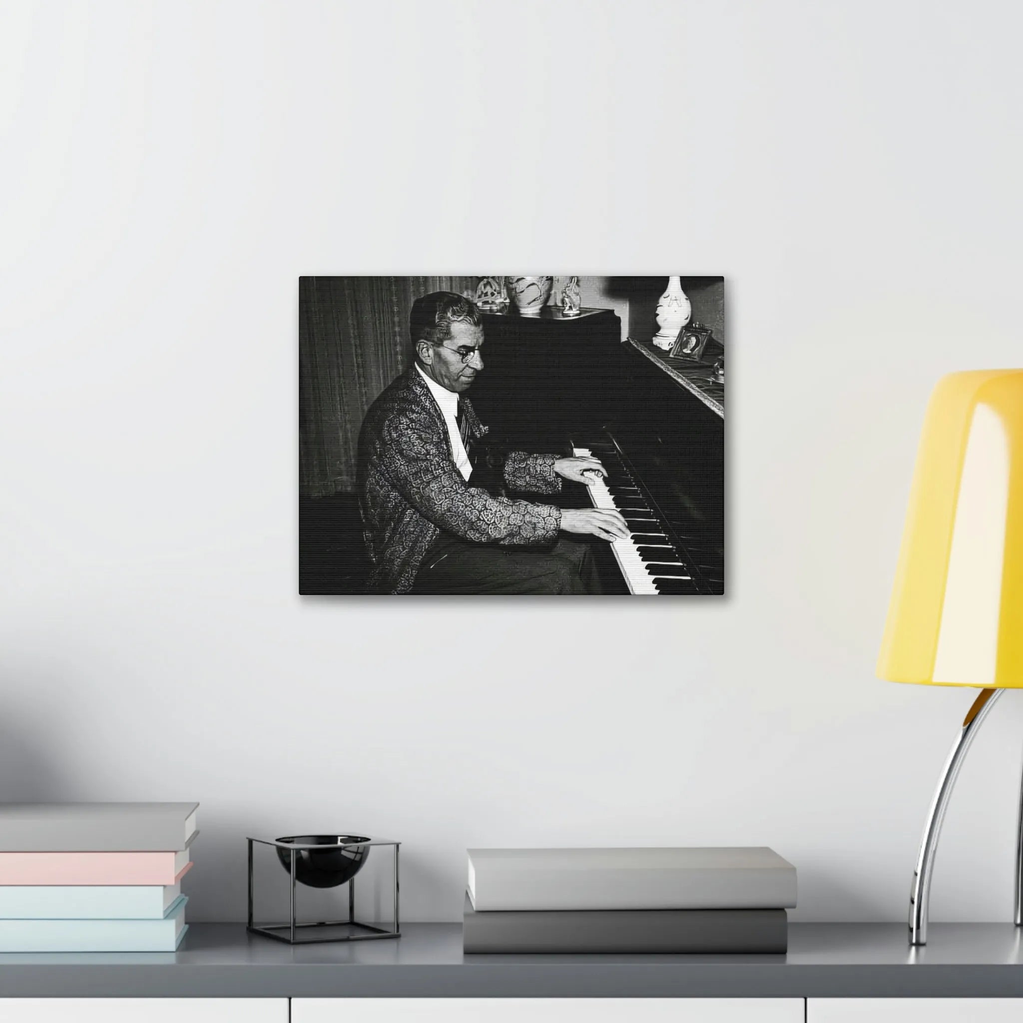 Charles Lucky Luciano Mobster Canvas Gallery Wraps