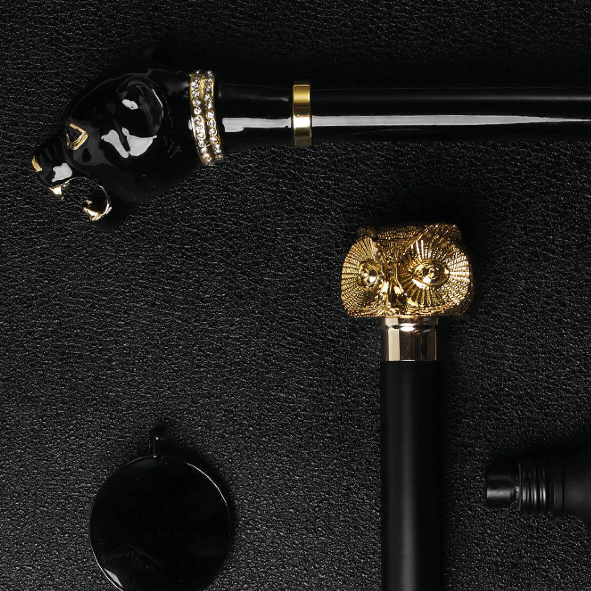 Crystal Gem Gentleman Luxury Business Umbrella