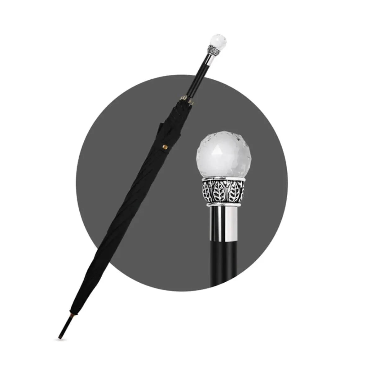 Crystal Gem Gentleman Luxury Business Umbrella
