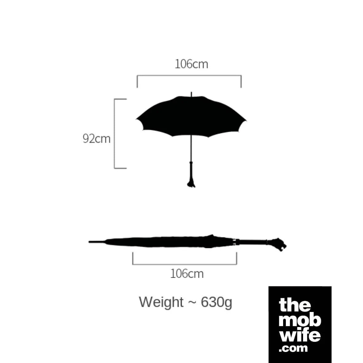 Crystal Gem Gentleman Luxury Business Umbrella