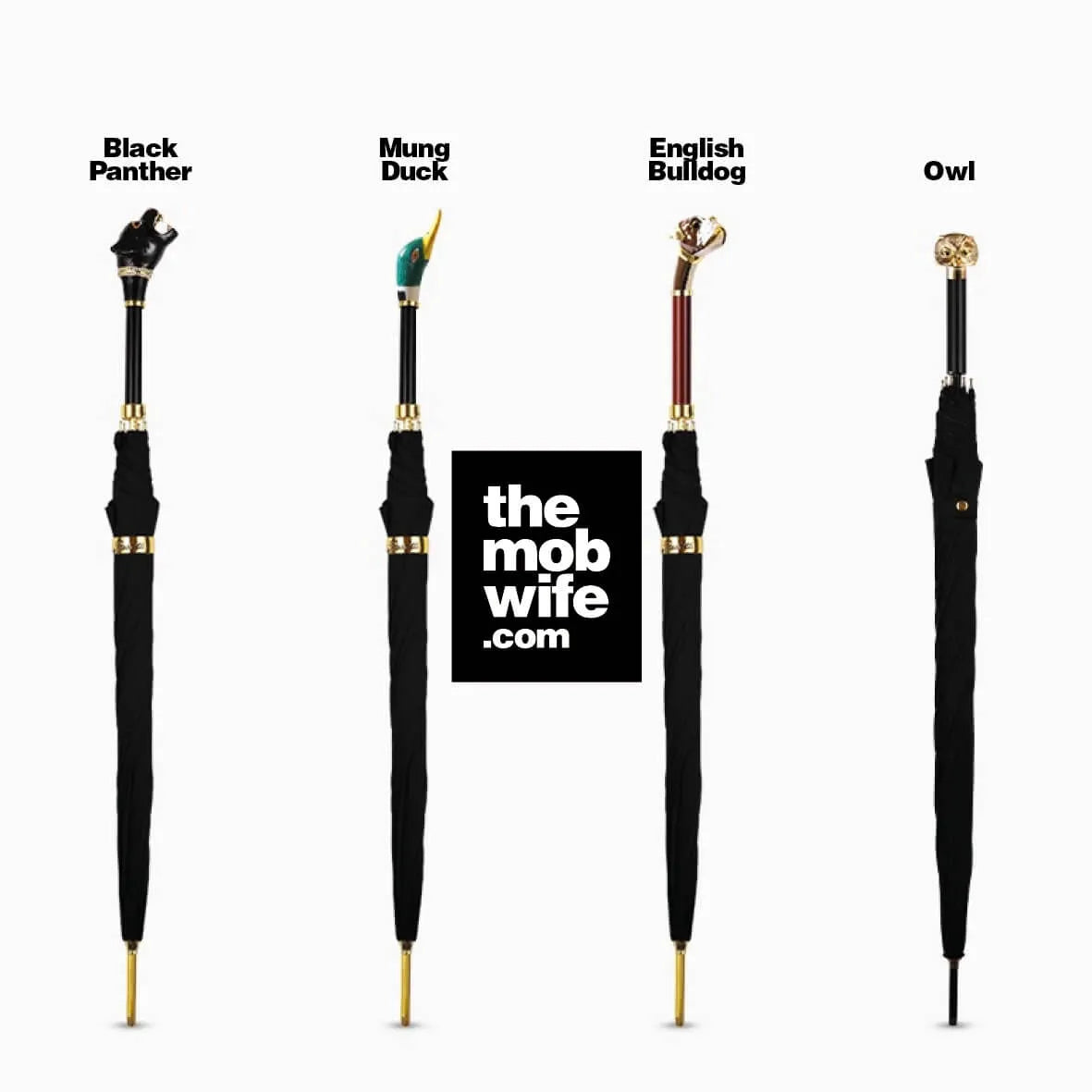 Crystal Gem Gentleman Luxury Business Umbrella