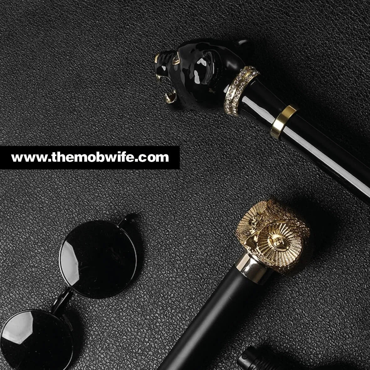 Crystal Gem Gentleman Luxury Business Umbrella