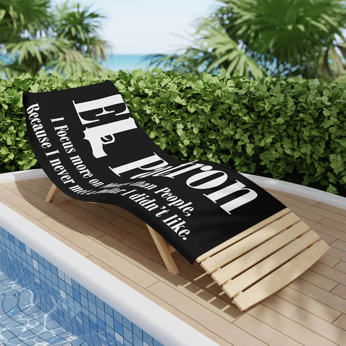 El Patron Pablo focuses more on Money Beach Towel