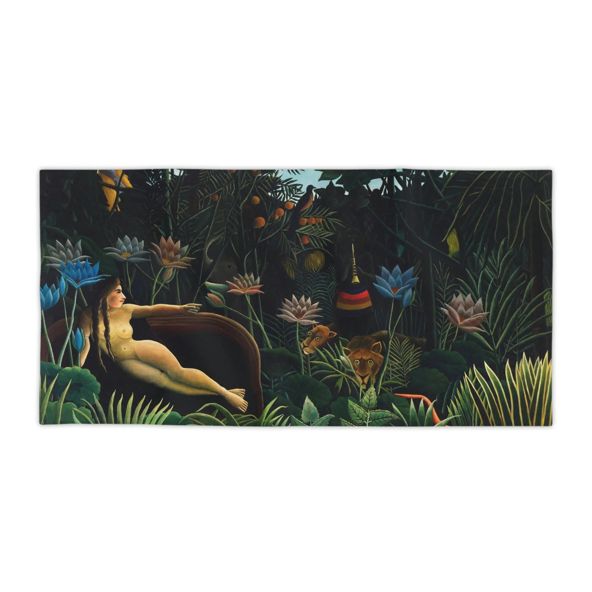 Henri Rousseau’s The Dream Beach Towels