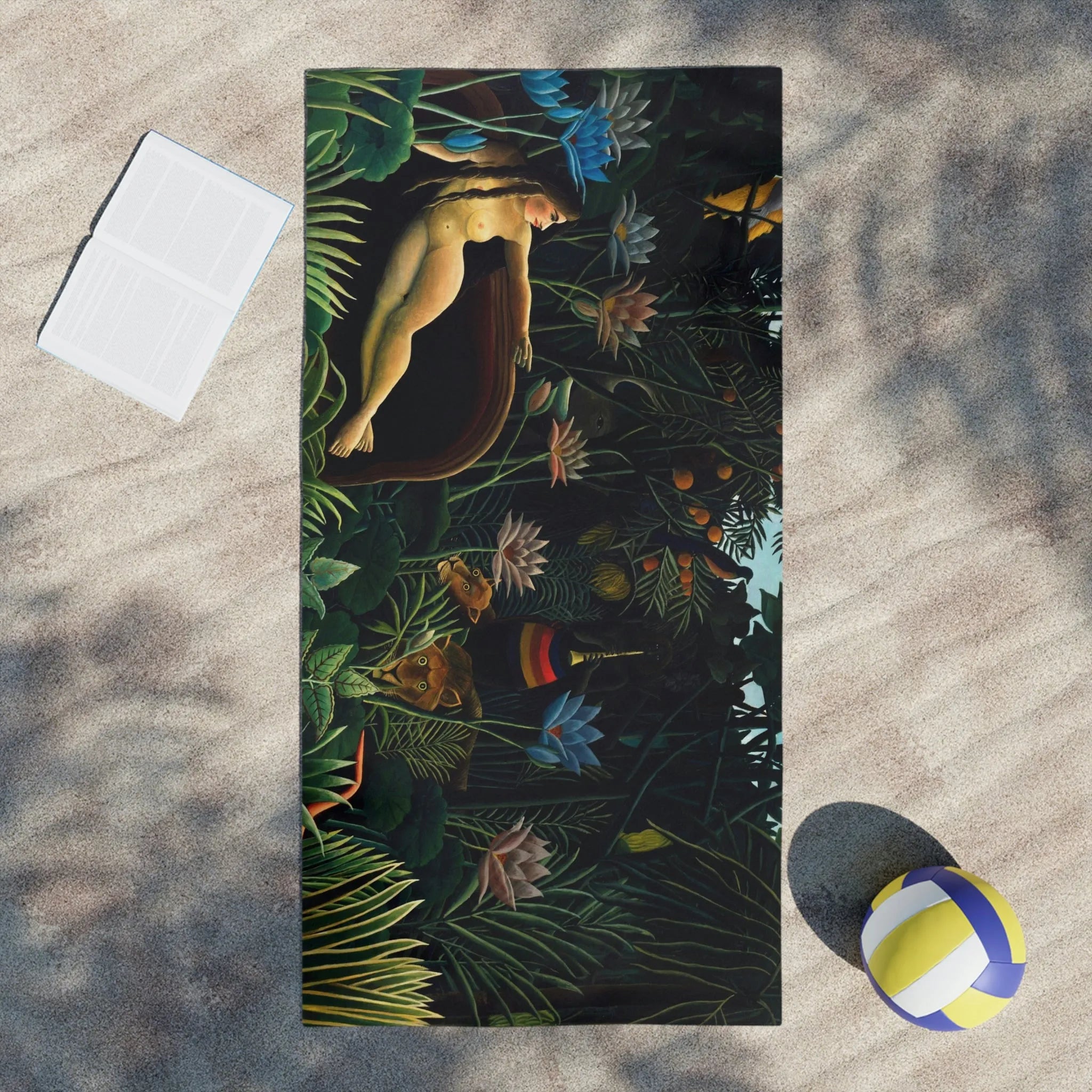 Henri Rousseau’s The Dream Beach Towels