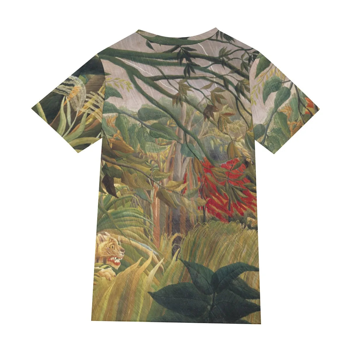 Henri Rousseau’s Tiger in a Tropical Storm T-Shirt