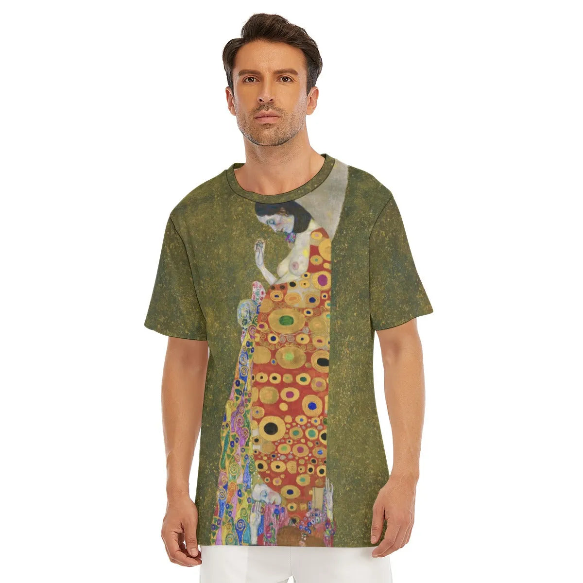 Hope II Gustav Klimt T-Shirt - Famous Painting Art Tee