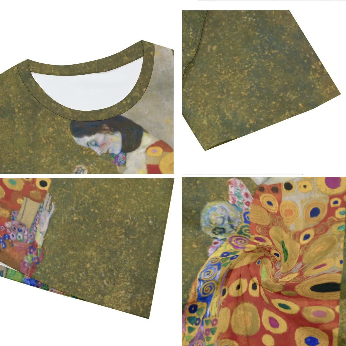Hope II Gustav Klimt T-Shirt - Famous Painting Art Tee