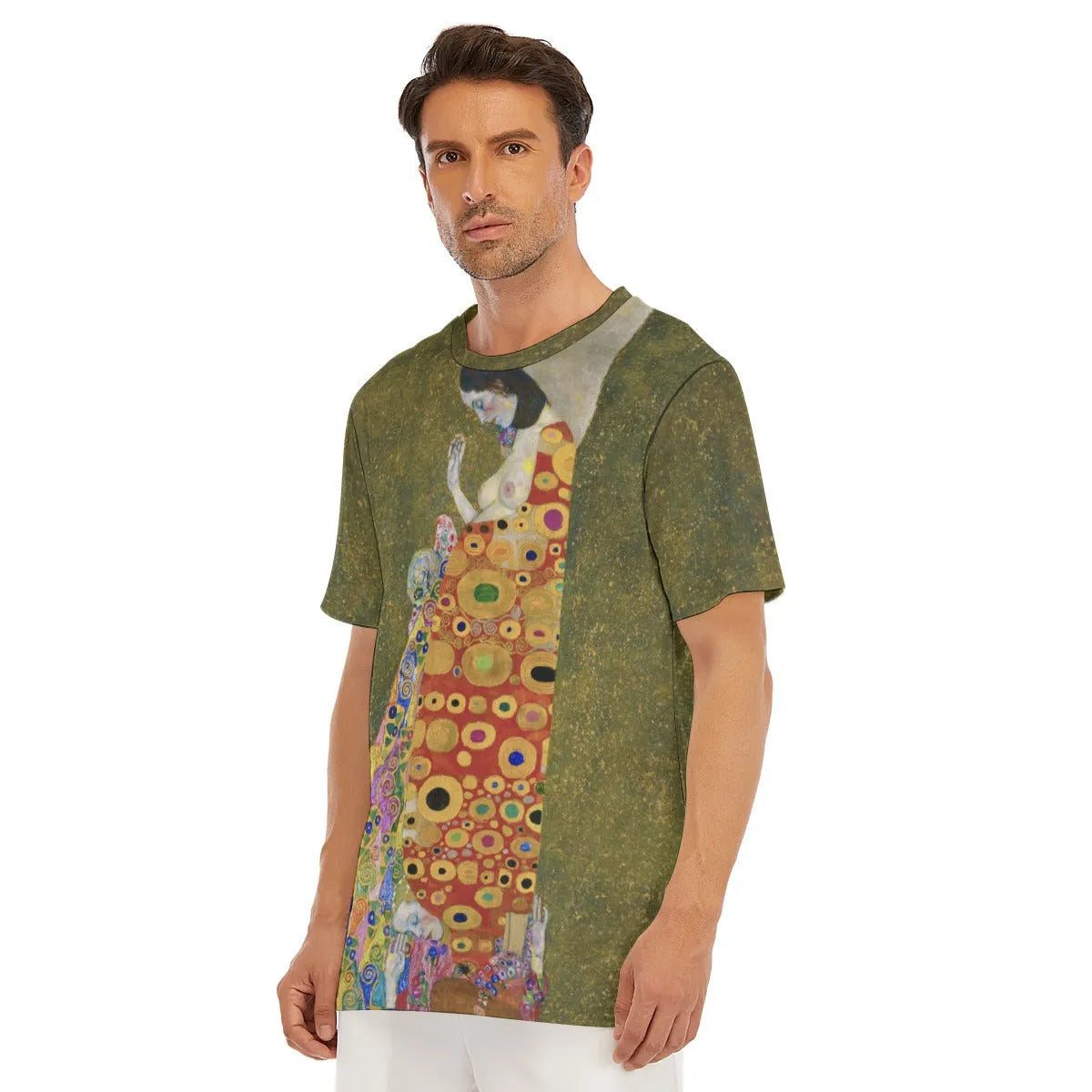 Hope II Gustav Klimt T-Shirt - Famous Painting Art Tee