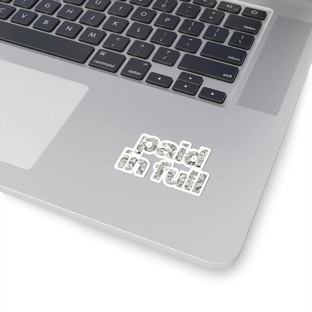 I am Cash Money Boss Paid in Full Mobster Stickers