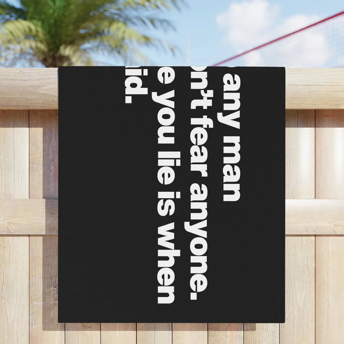 I Never Lie John Gotti The Teflon Don Mobster Beach Towel