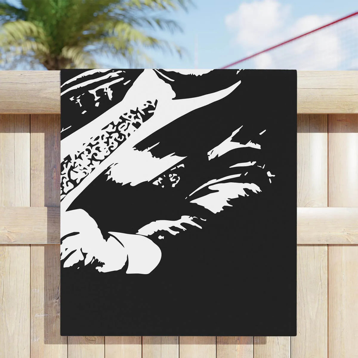 John Gotti The Teflon Don Gambino Family Beach Towel