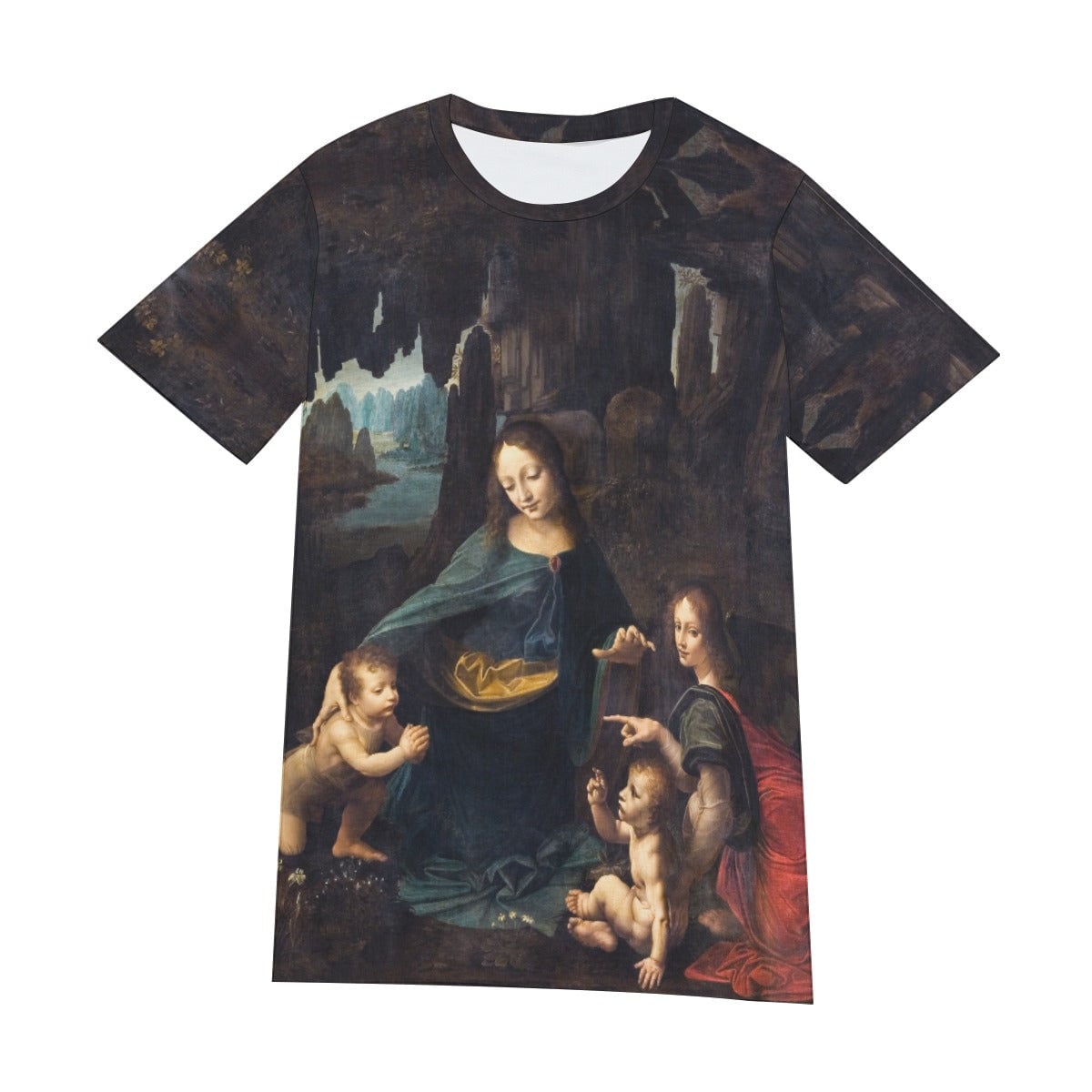 Leonardo da Vinci's The Virgin of the Rocks T-Shirt – The Mob Wife