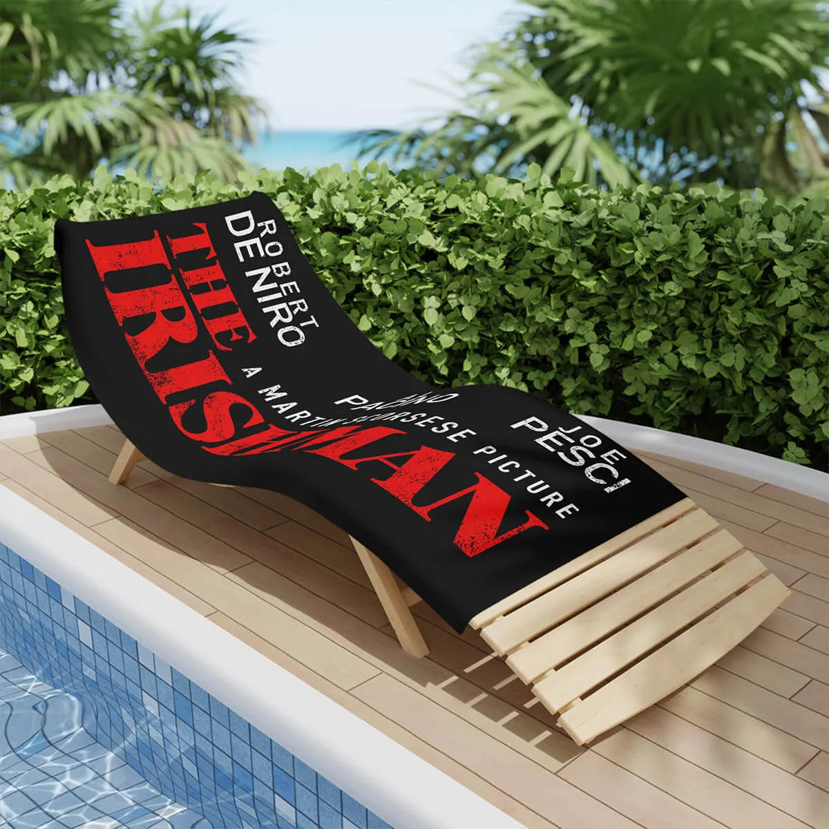 Russell Bufalino Directed by Martin Scorsese Beach Towel