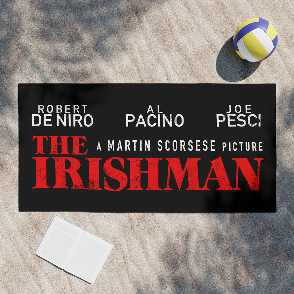 Russell Bufalino Directed by Martin Scorsese Beach Towel