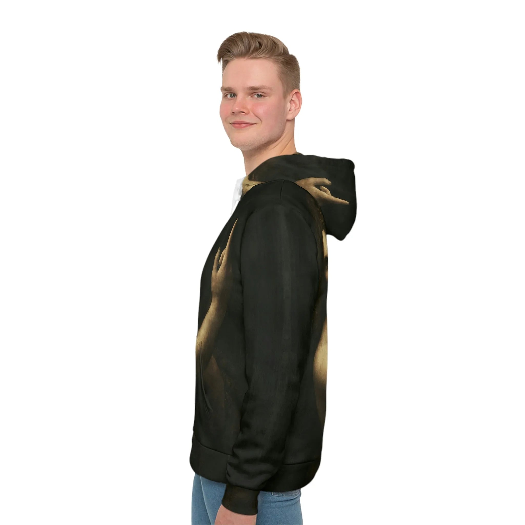 Saint John the Baptist Leonardo Da Vinci Art Hoodie