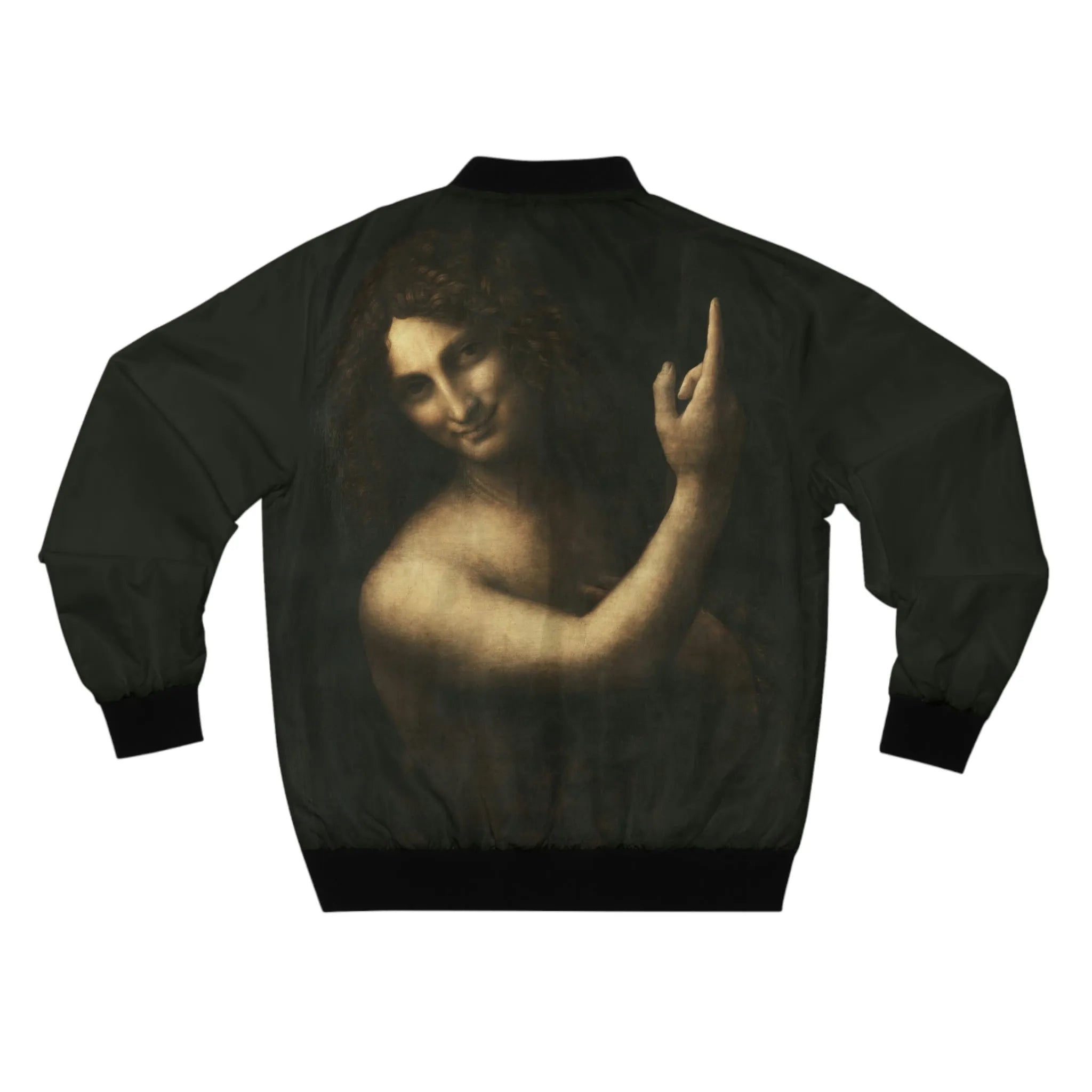 Saint John the Baptist Leonardo da Vinci Bomber Jacket