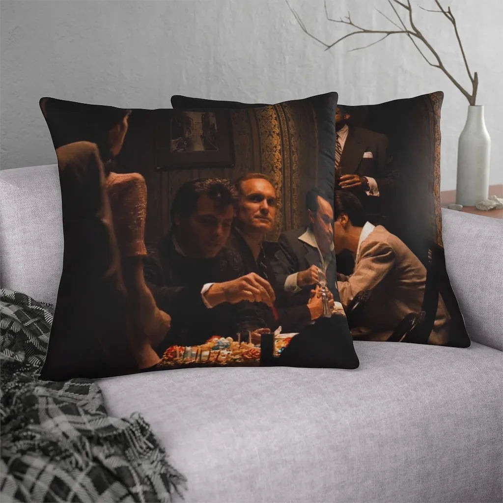 The Best Mobster Movie of All Time Waterproof Pillows