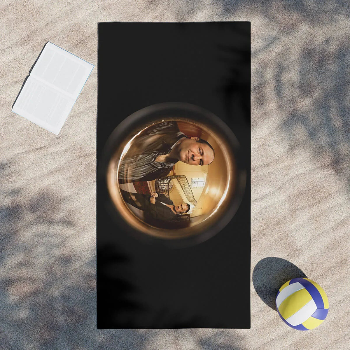 Tony Soprano Knock Knock Beach Towel