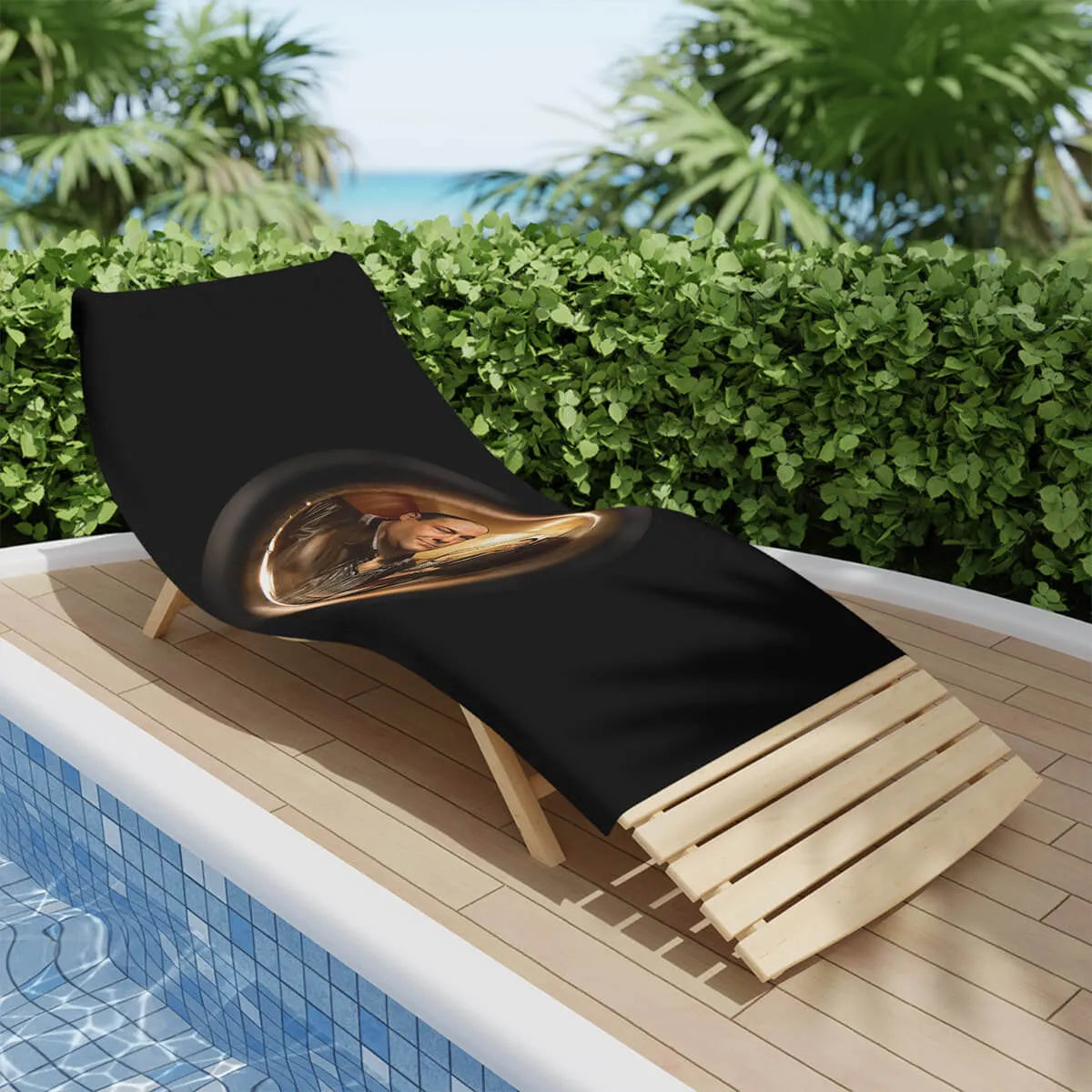 Tony Soprano Knock Knock Beach Towel