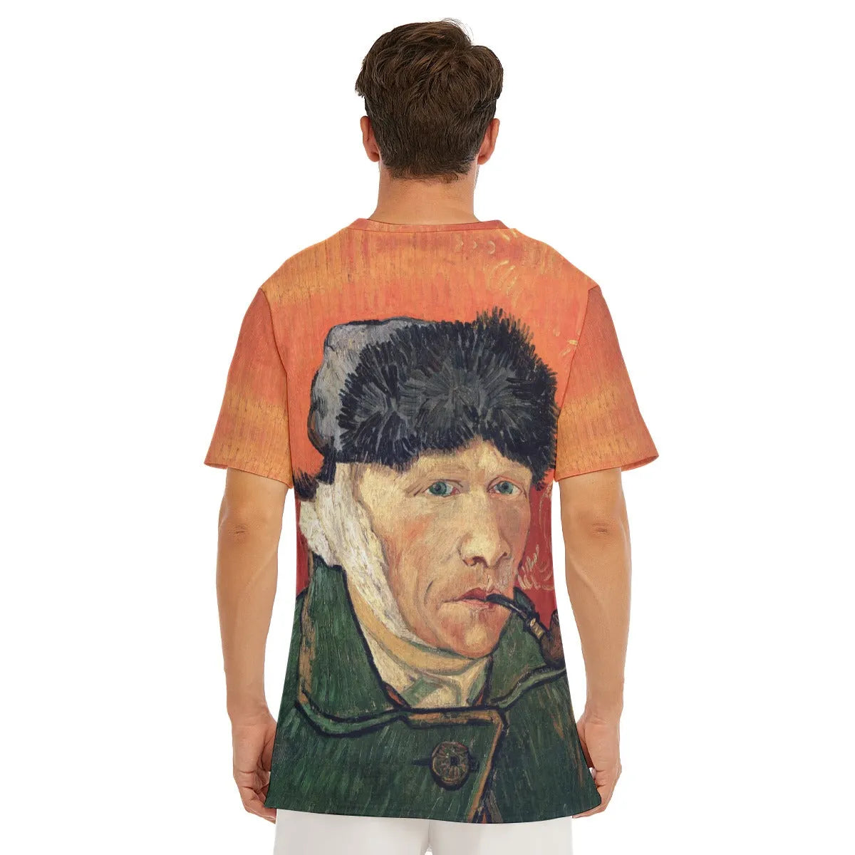Van Gogh’s Self-Portrait with Bandaged Ear and Pipe T-Shirt