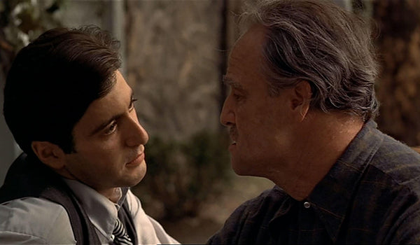 The Godfather - The Best Traitor Scene Vito and Michael Corleone