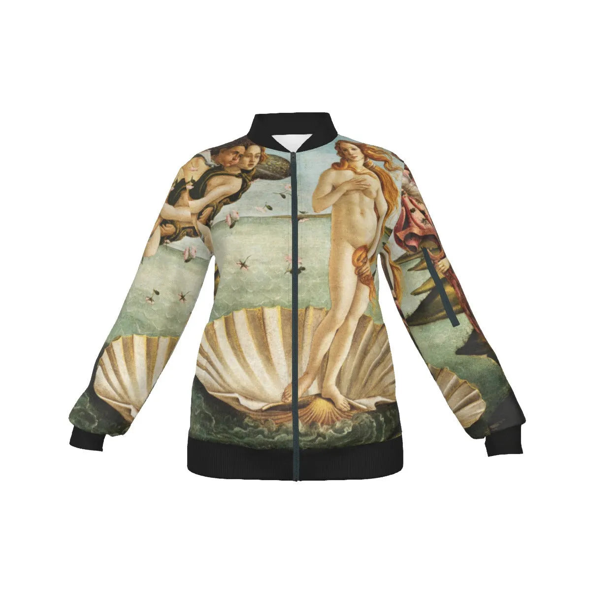 The Birth of Venus Sandro Botticelli Women's Bomber Jacket