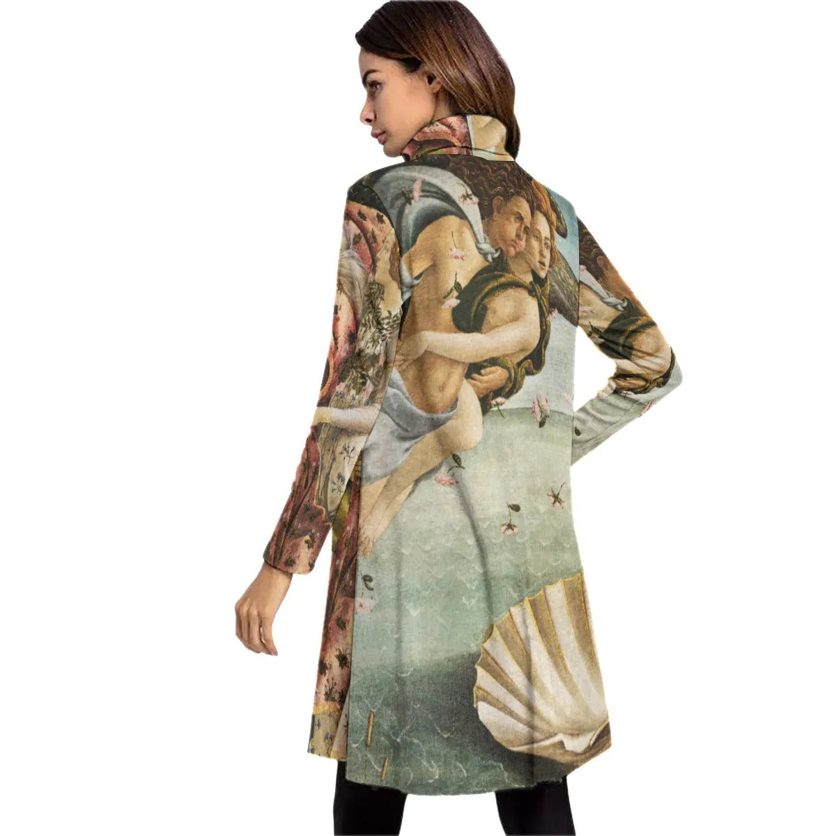 The Birth of Venus Sandro Botticelli Art Dress Long Sleeve