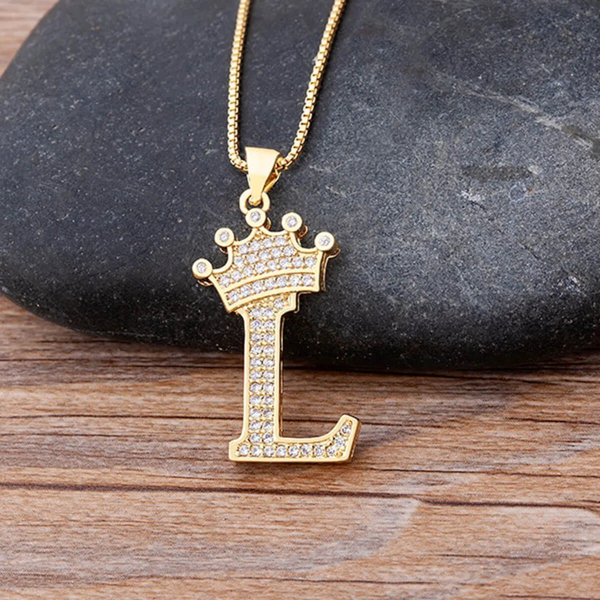 A-Z-Crown-Alphabet-Necklace-L