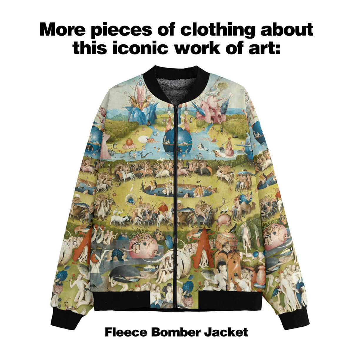 Bluza z kapturem Hieronymus Bosch Ogród rozkoszy ziemskich