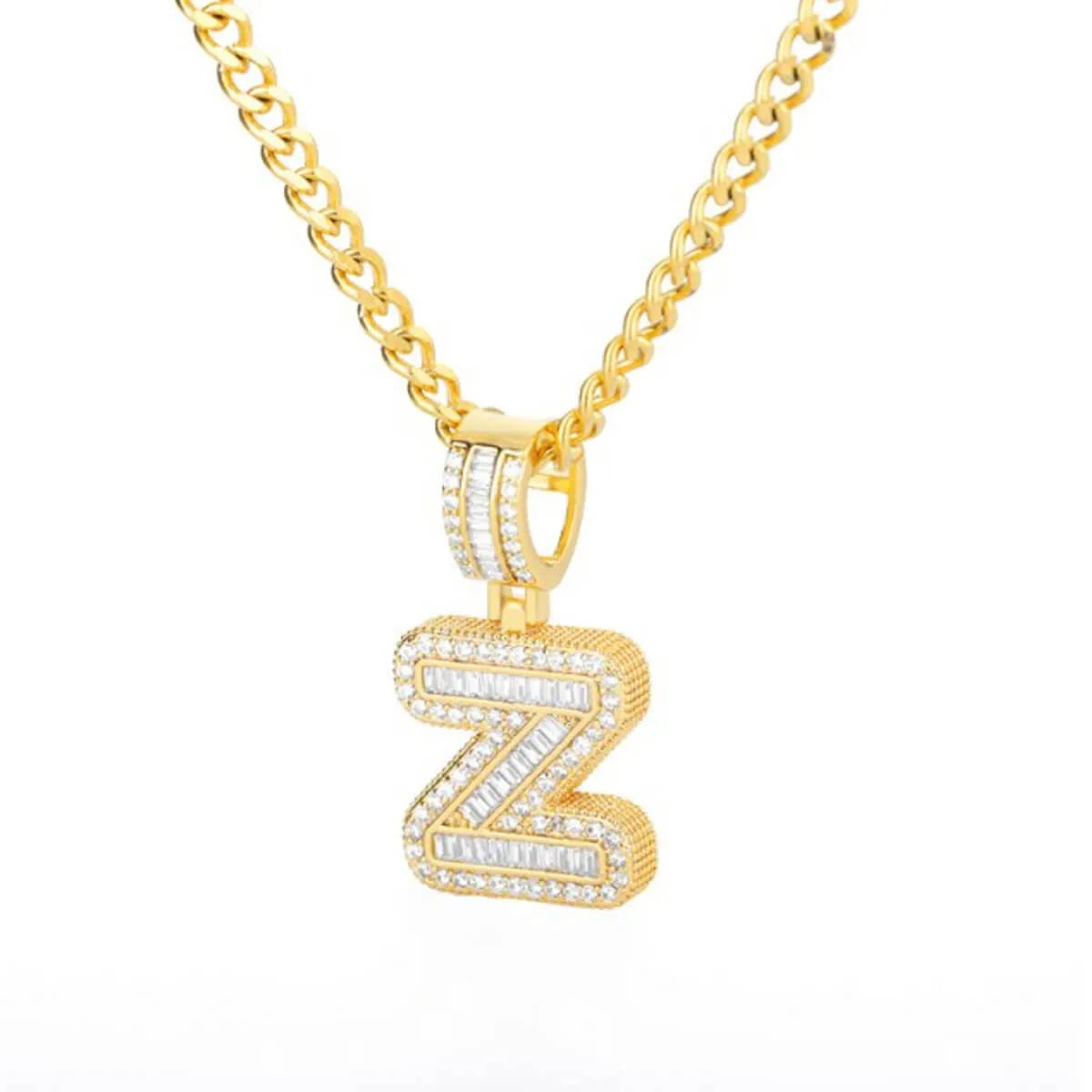 Golden-Alphabet-Necklace-Personlize-Letter-Z