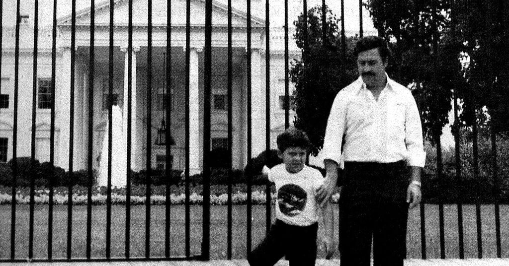 Pablo Escobar and His Son