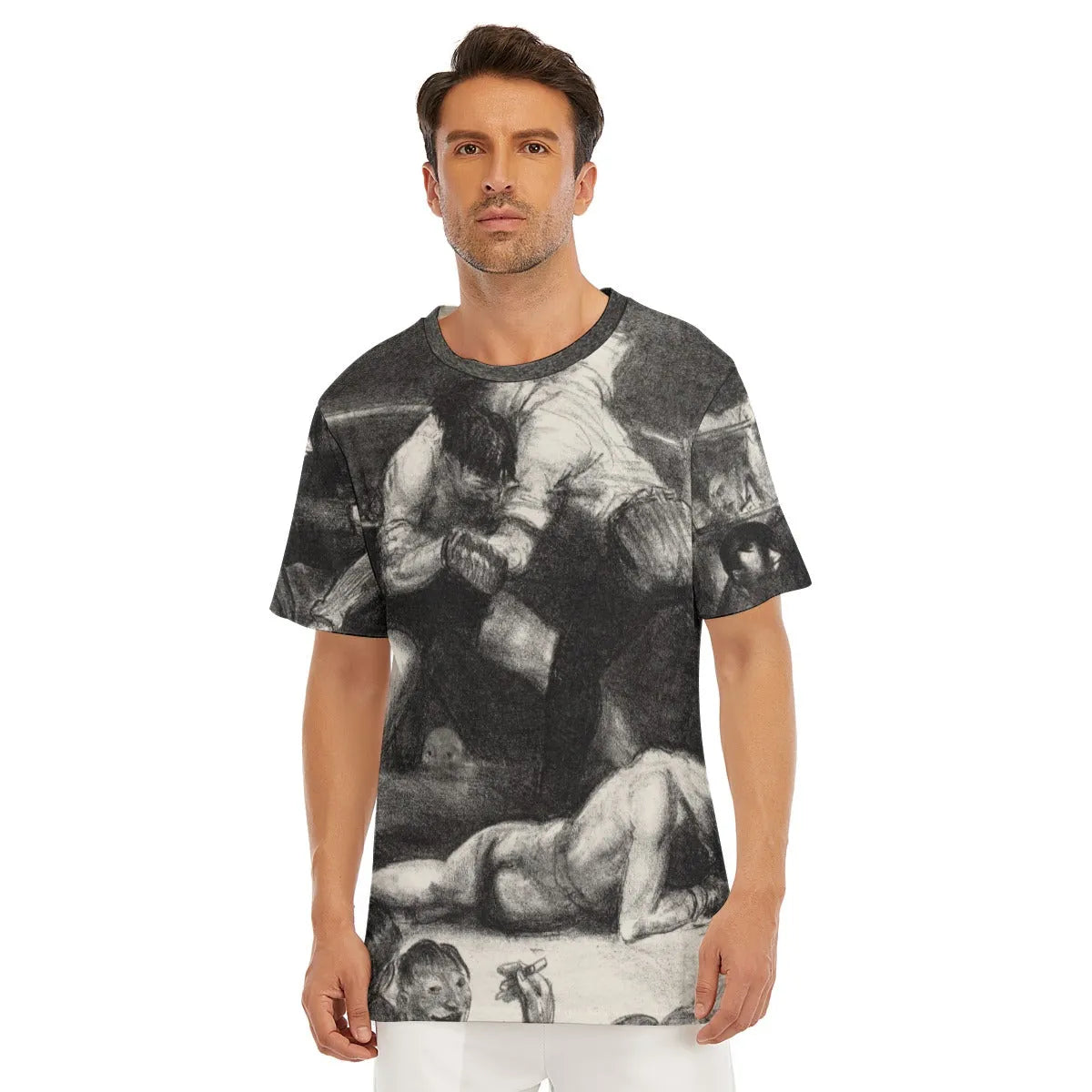 A Knock-Out First State by George Bellows T-Shirt