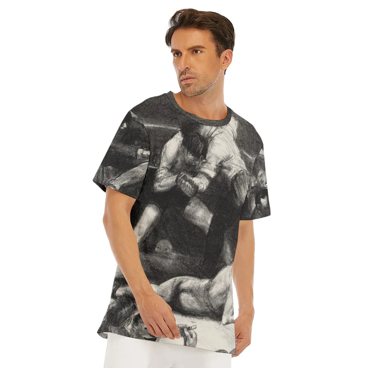 A Knock-Out First State by George Bellows T-Shirt