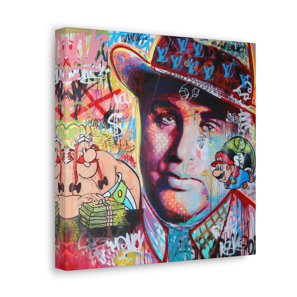 Al Capone Pop Art Canvas