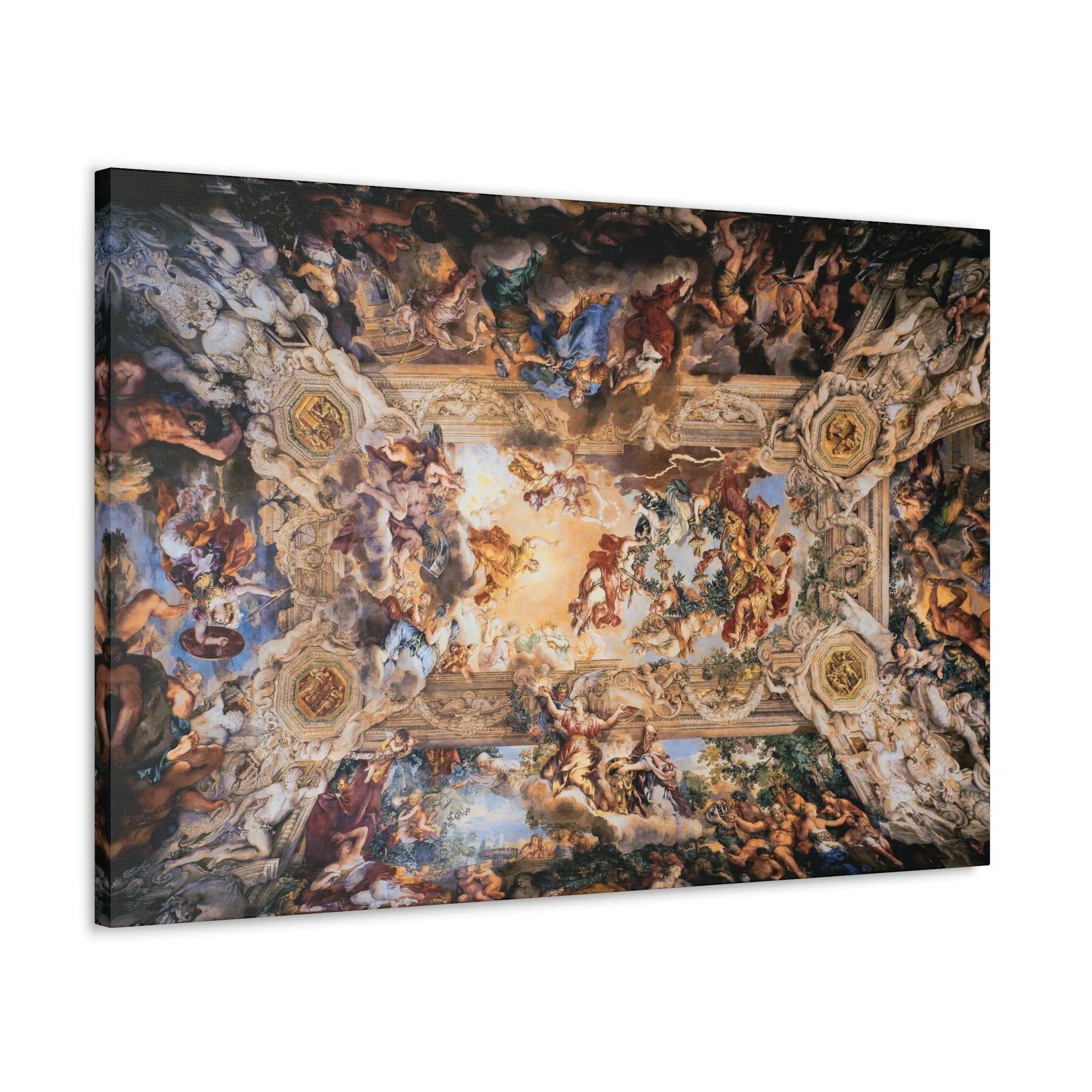 Allegory of Divine Providence and Barberini Power Fine Art Print