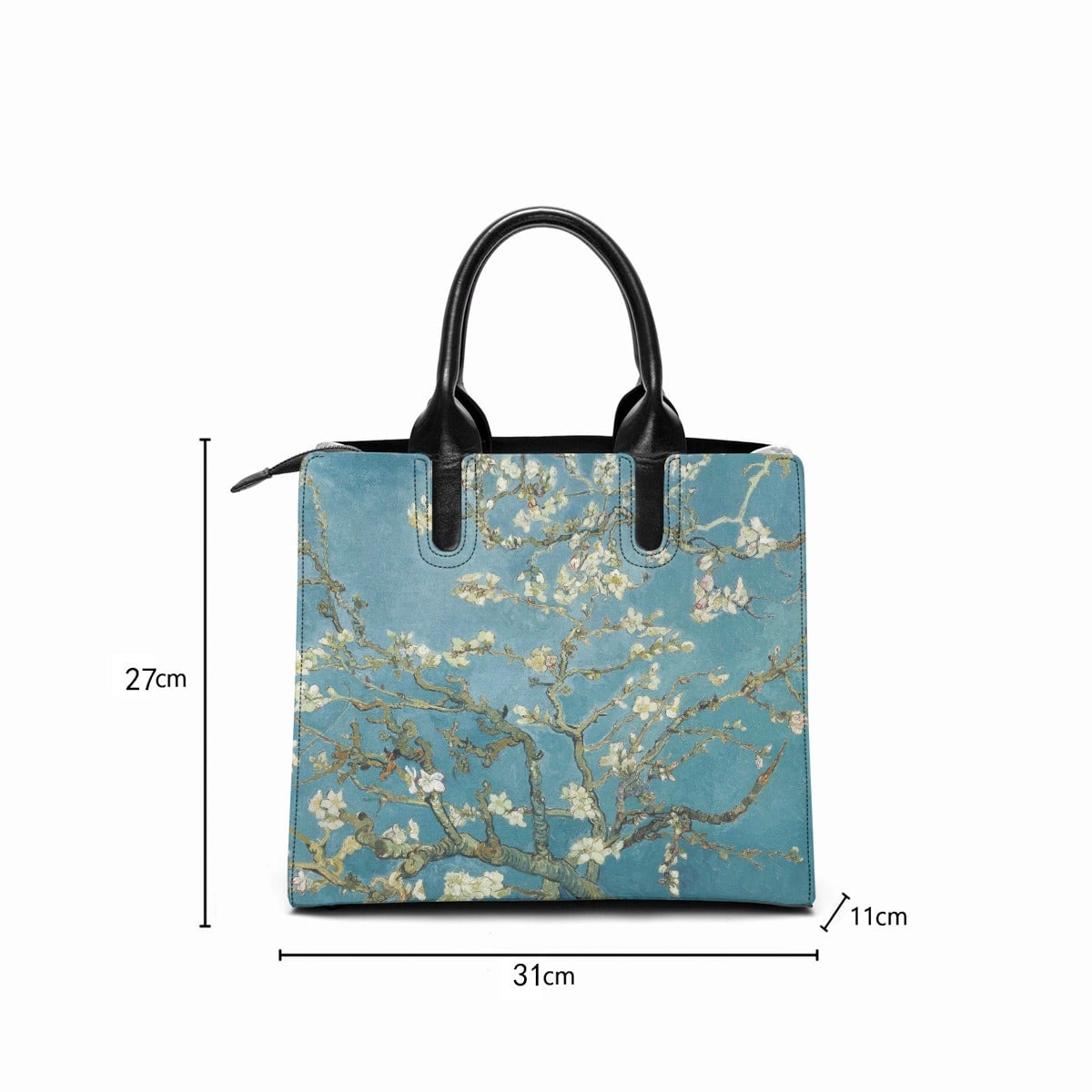 Vincent Van Gogh handbag : Almond Branches in Bloom (white)