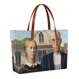 American Gothic by Grant Wood Tote Bag