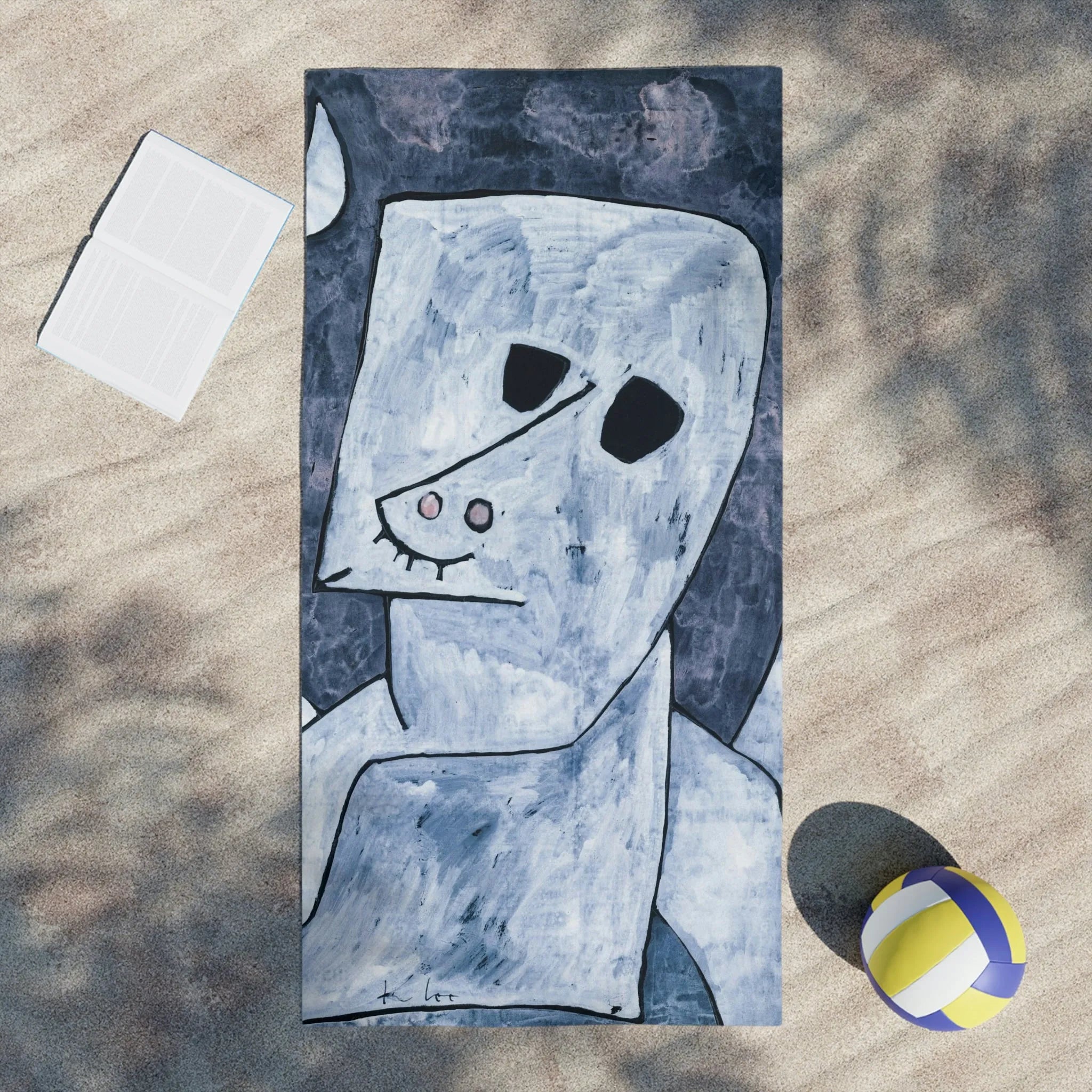 Angel Applicant Paul Klee Beach Towels