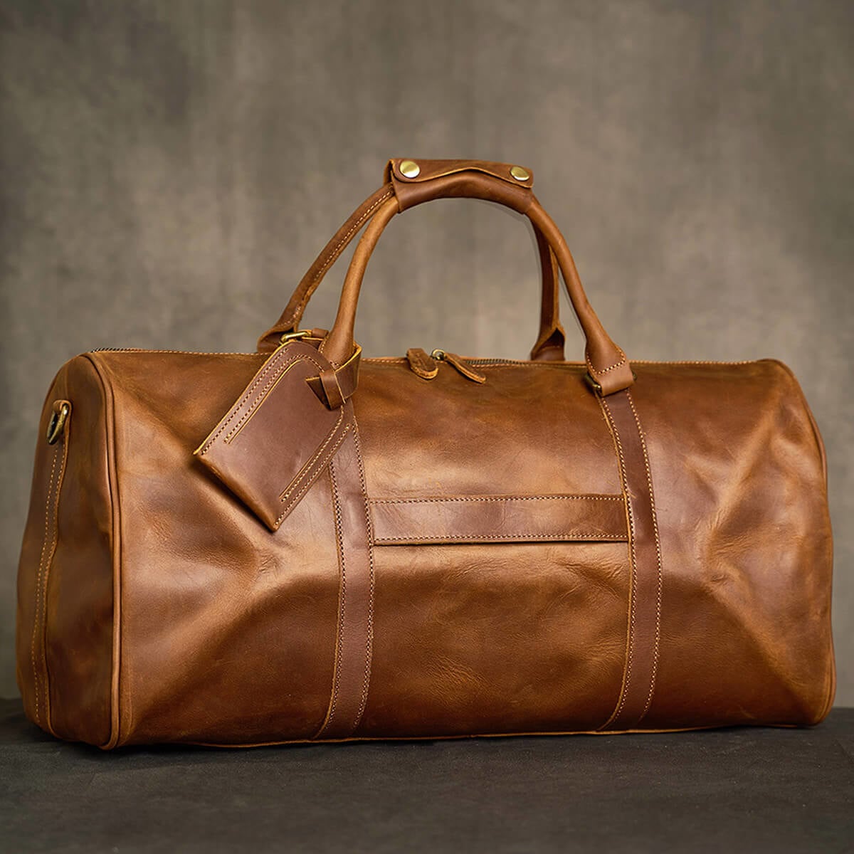 Cowhide 2025 travel bag