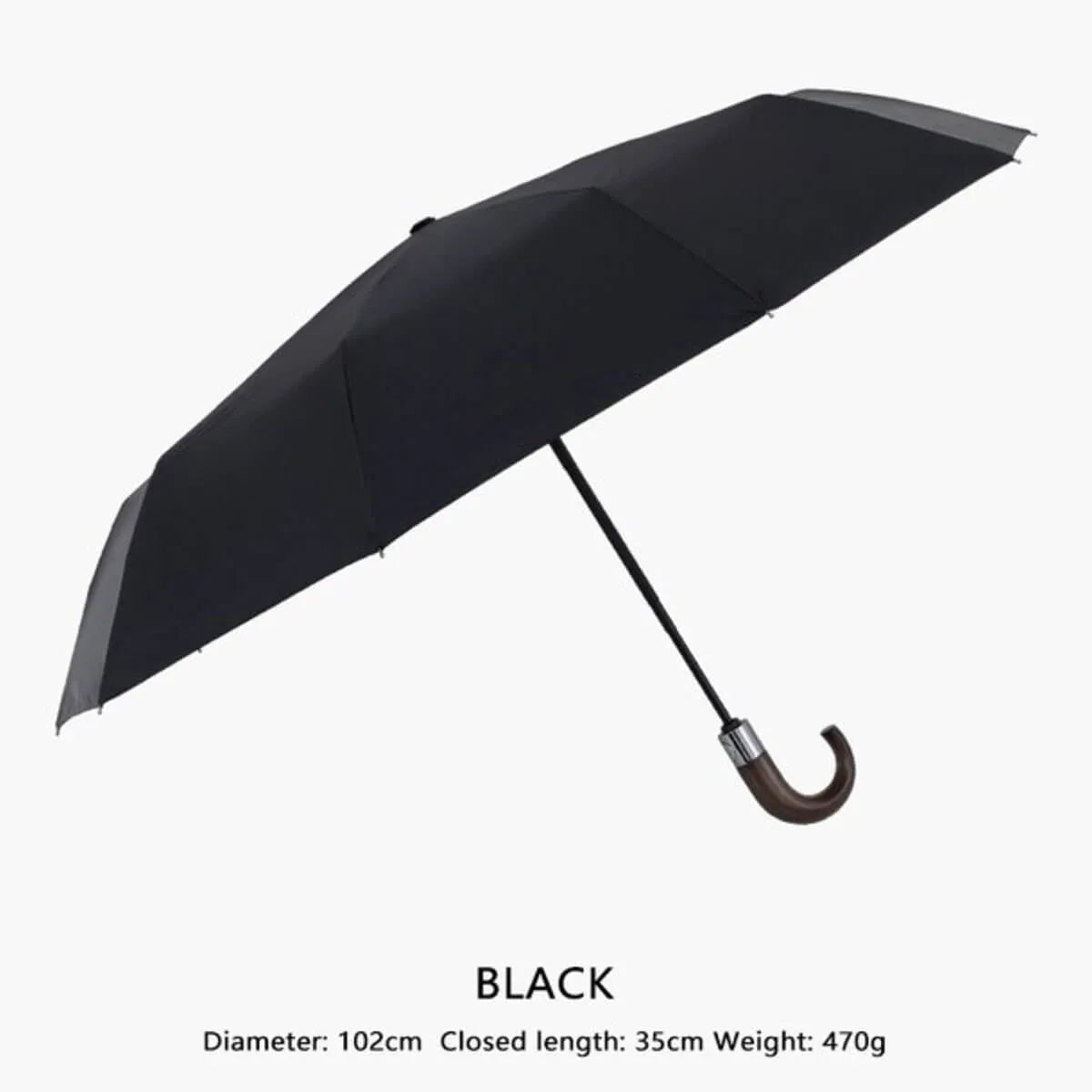 Automatic Windproof Luxury Business Umbrella