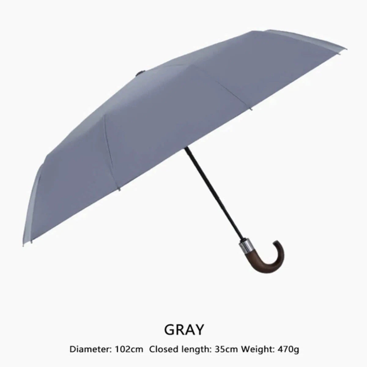 Automatic Windproof Luxury Business Umbrella