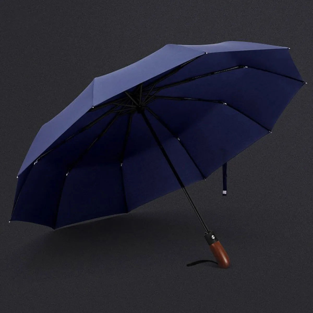 Automatic Wood Handle Luxury Large Umbrella