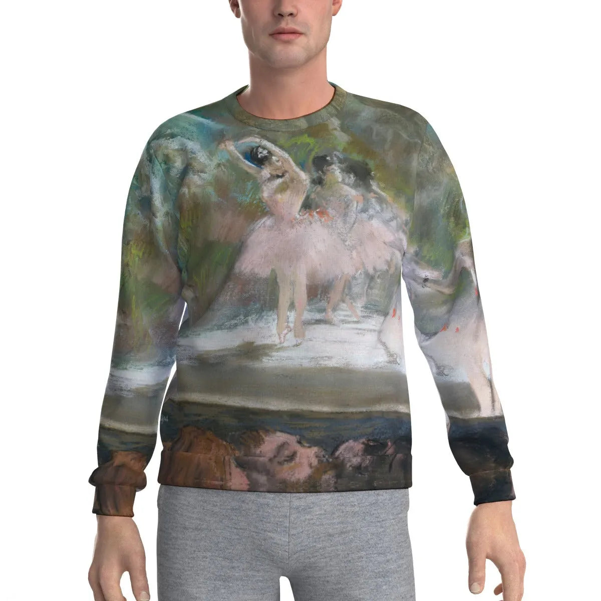 Ballet at the Paris Opera Edgar Degas Sweatshirt