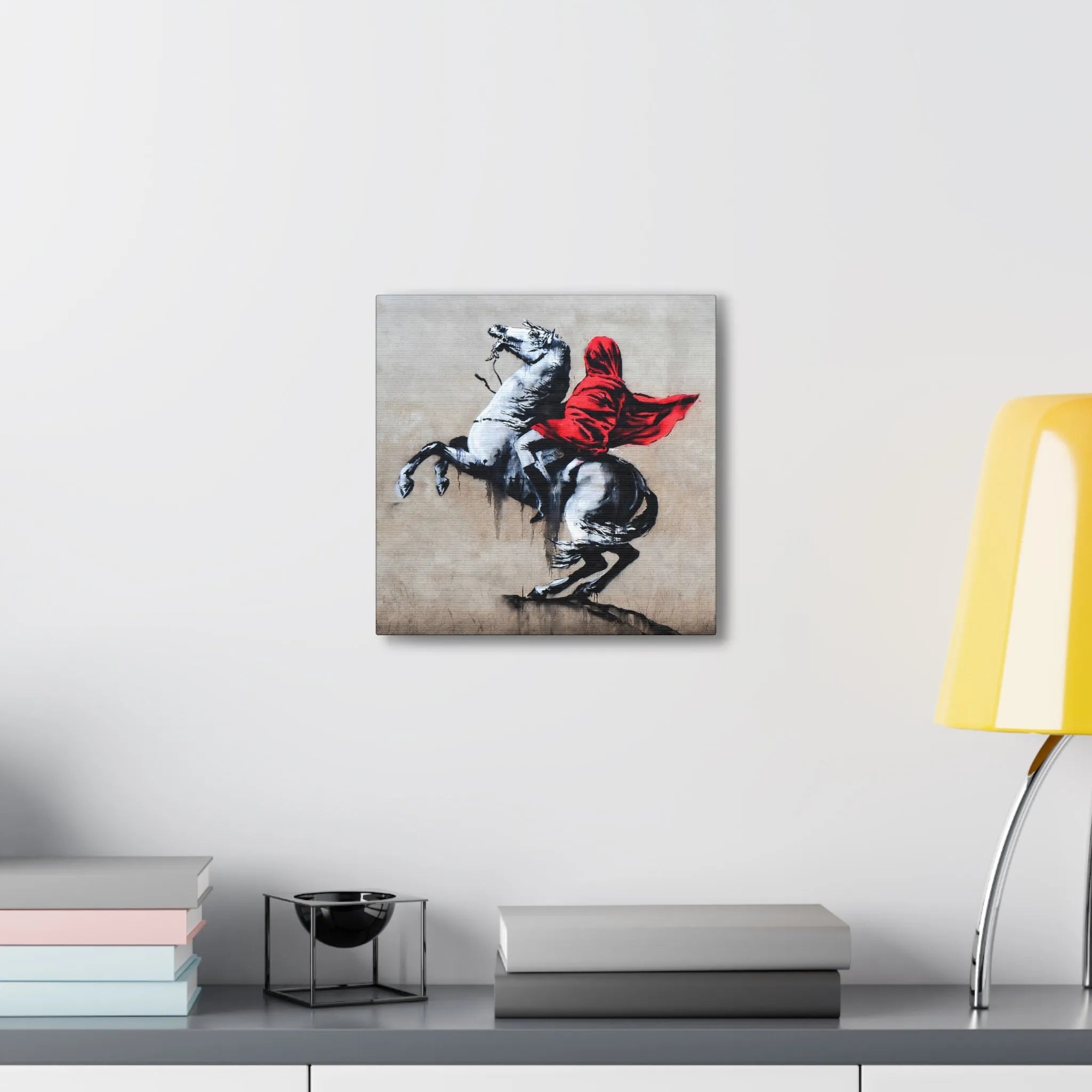 Revolutionize Your Space with Banksy’s Napoleon Canvas Wrap