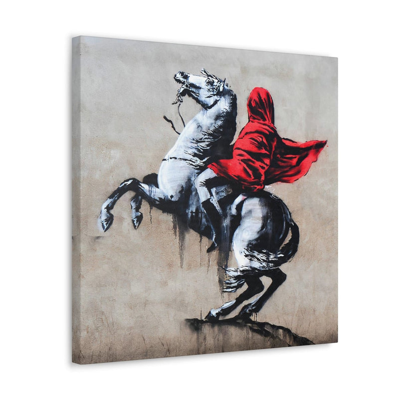 Revolutionize Your Space with Banksy’s Napoleon Canvas Wrap