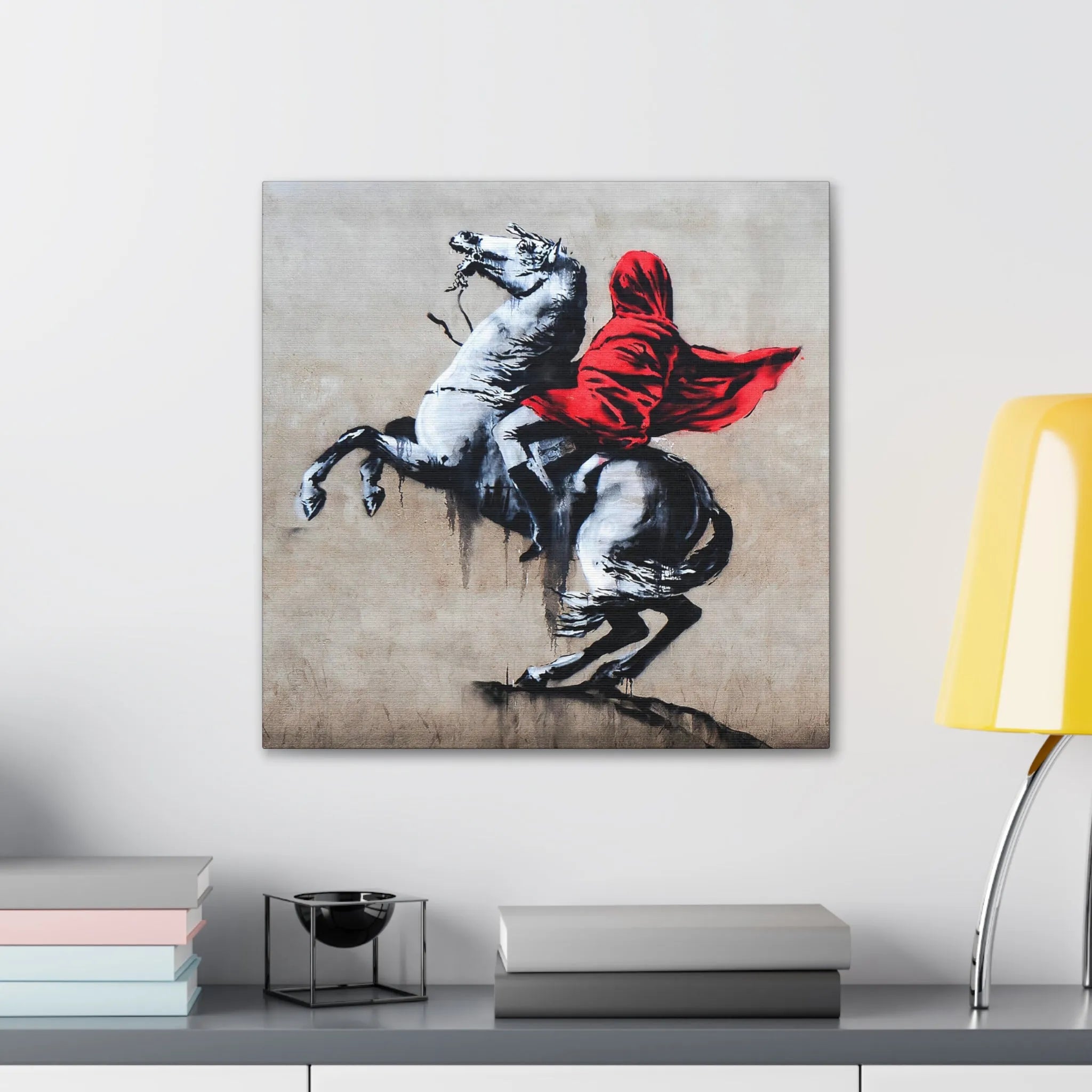 Revolutionize Your Space with Banksy’s Napoleon Canvas Wrap