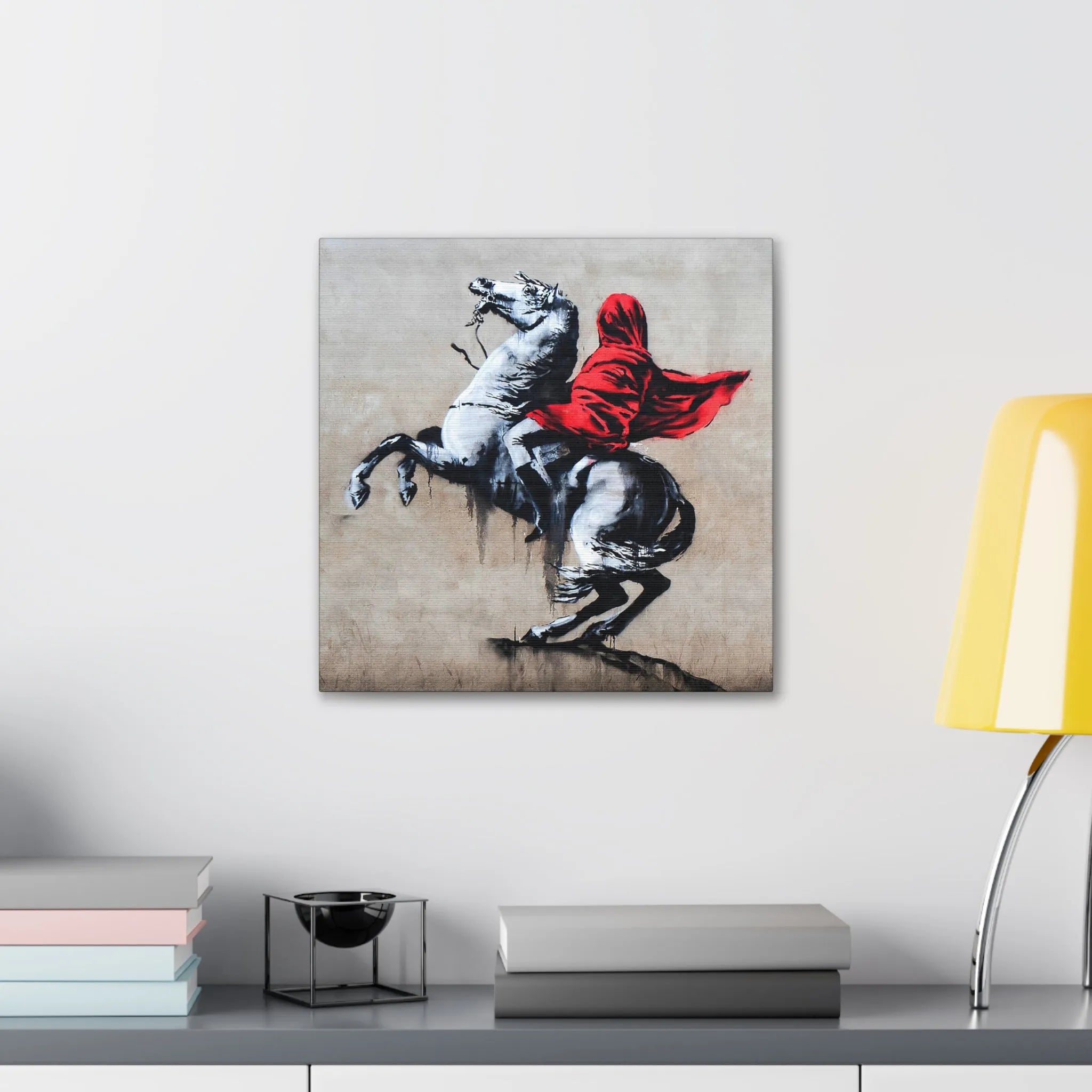 Revolutionize Your Space with Banksy’s Napoleon Canvas Wrap